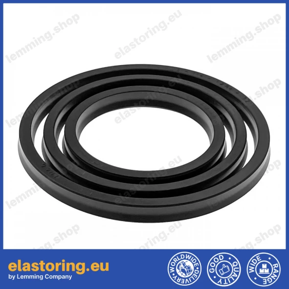 Seal kit for SANOK D-47 trailer 3-PIECE O-RING + FELT KIT [K308]